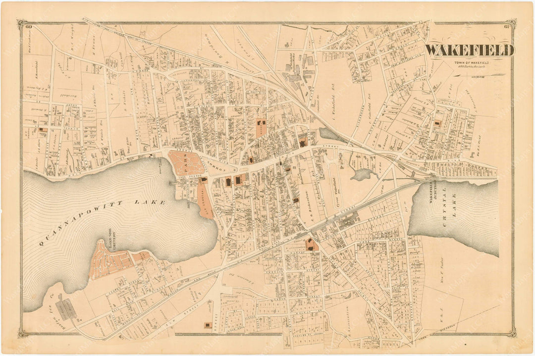 Wakefield Center, Massachusetts 1875