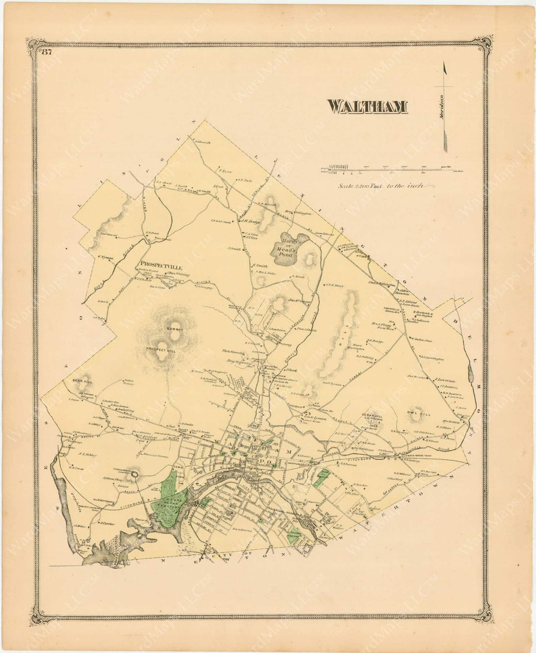 Waltham, Massachusetts 1875