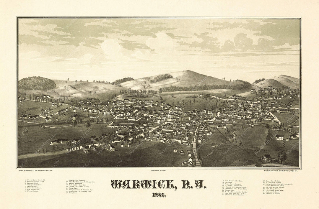 Warwick, New York 1887