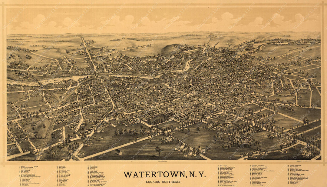 Watertown, New York 1891
