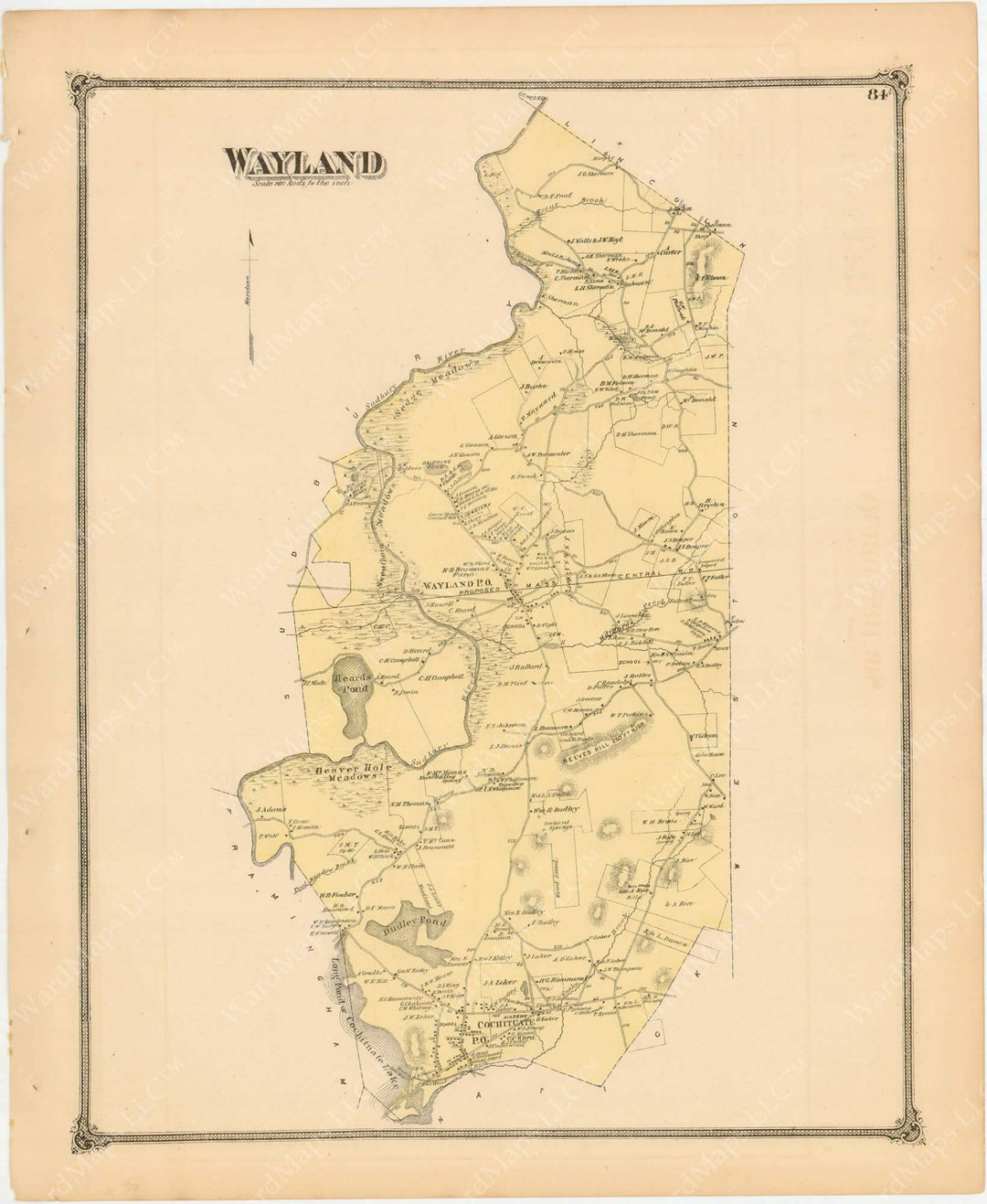 Wayland, Massachusetts 1875