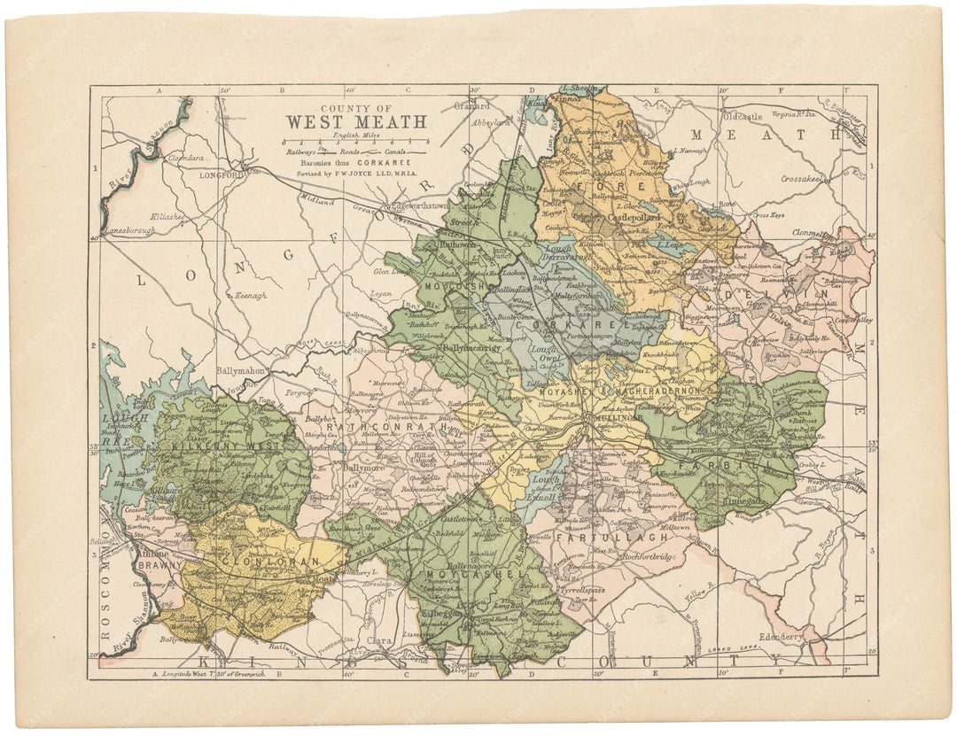 County Westmeath, Ireland 1900