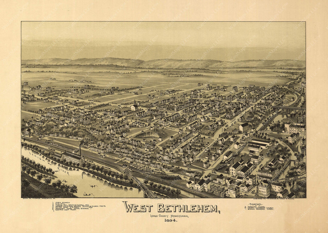 West Bethlehem, Pennsylvania 1894