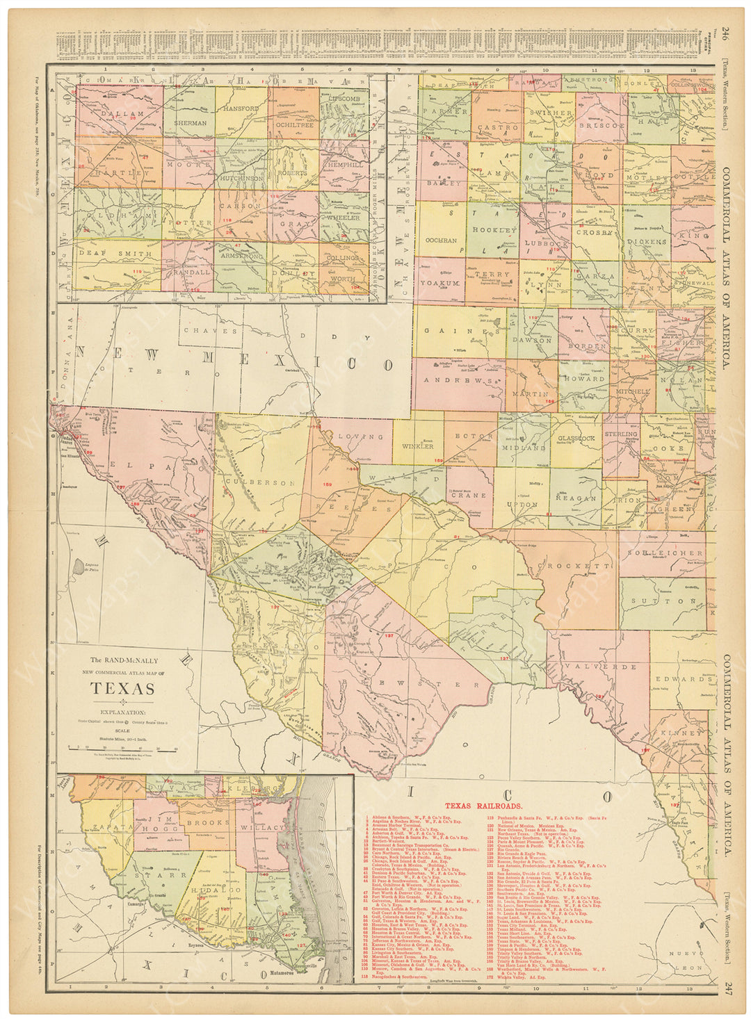 Texas 1916: Western Part