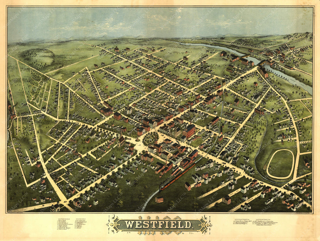 Westfield, Massachusetts 1875