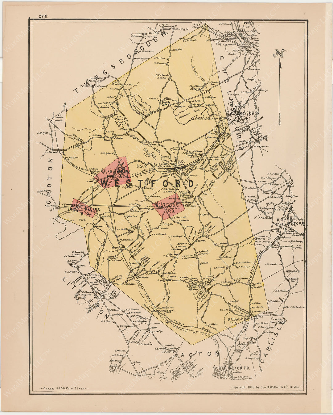 Westford, Massachusetts 1889