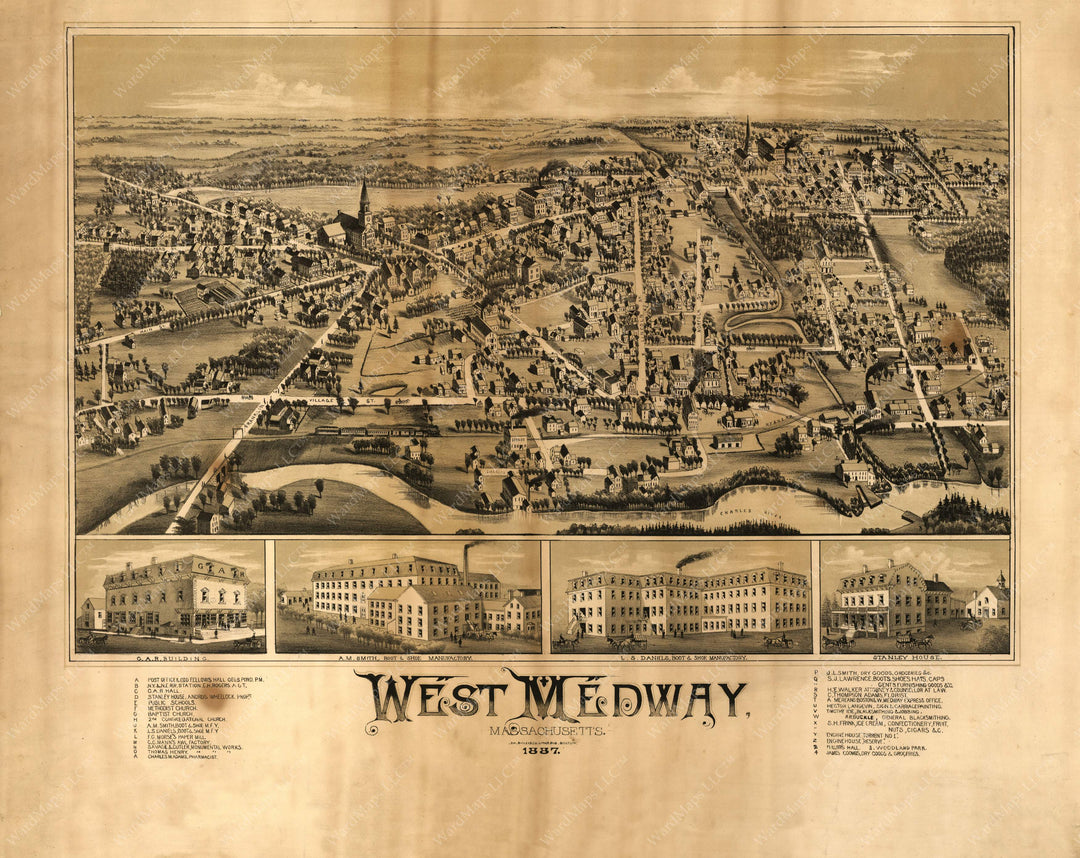 Medway: West Medway, Massachusetts 1887