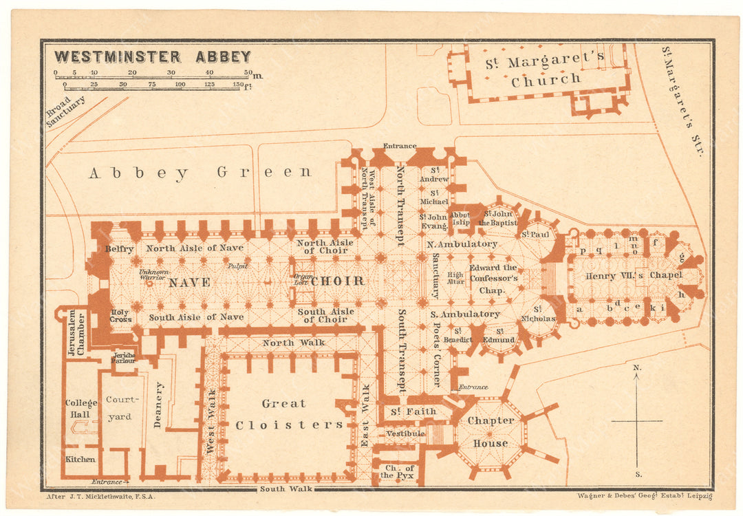 London, England 1930: Westminster Abbey