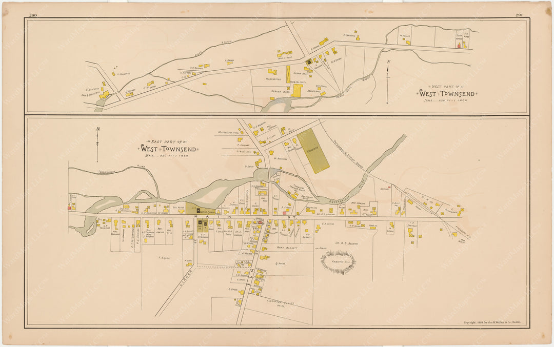 Townsend, Massachusetts 1889