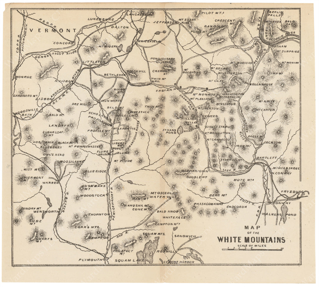 White Mountains, New Hampshire 1881