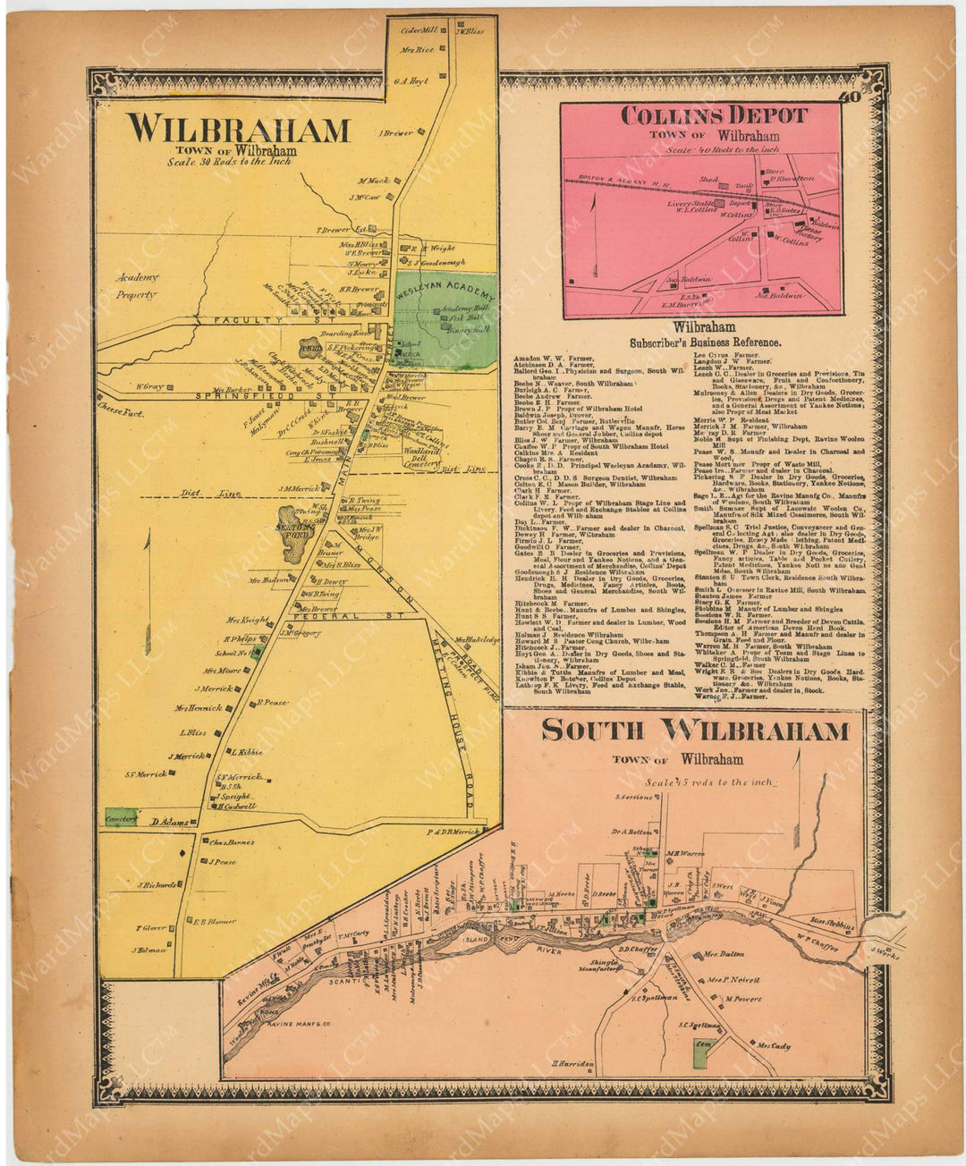 Wilbraham, Massachusetts 1870