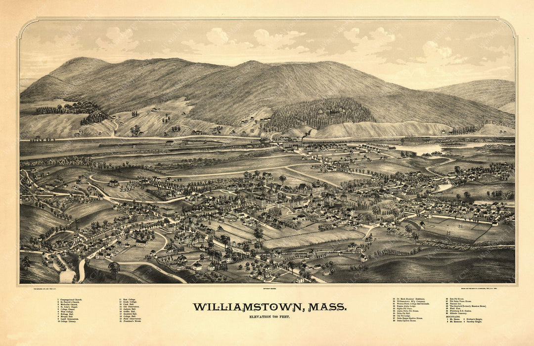 Williamstown, Massachusetts 1889