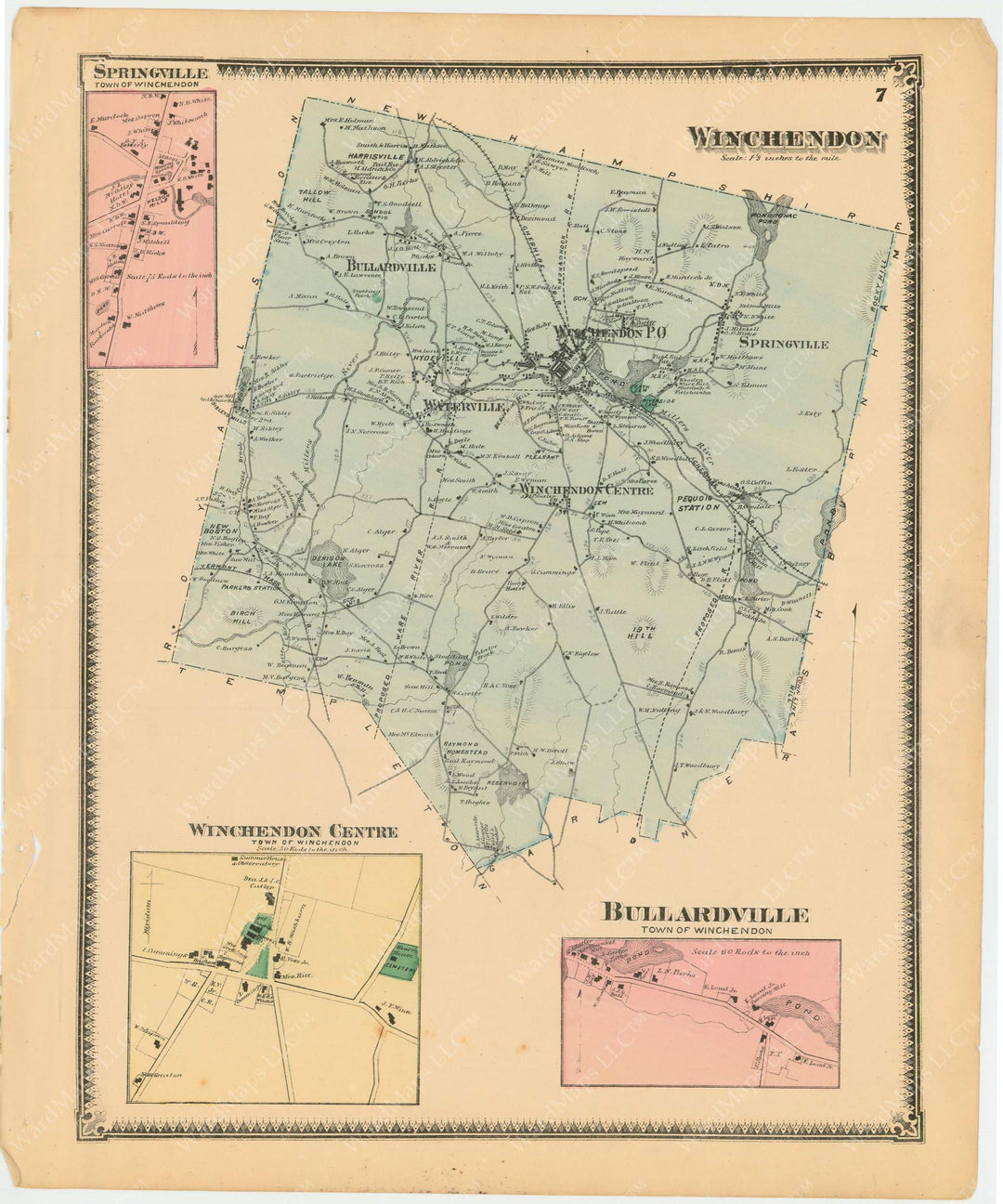 Winchendon, Massachusetts 1870