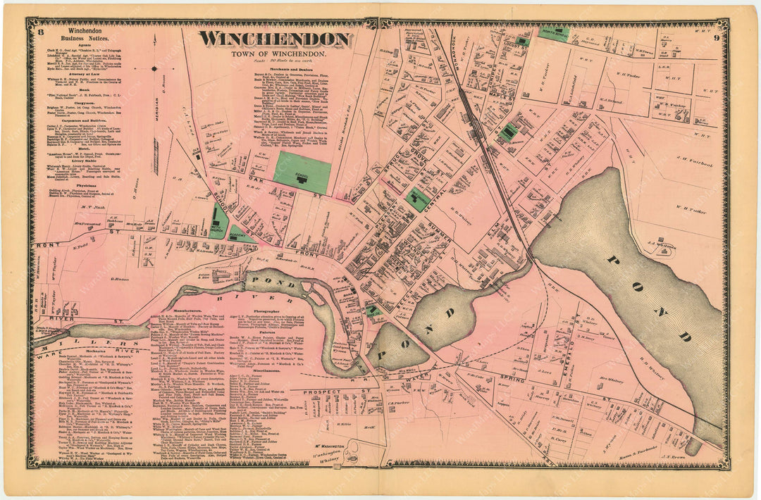 Winchendon Center, Massachusetts 1870