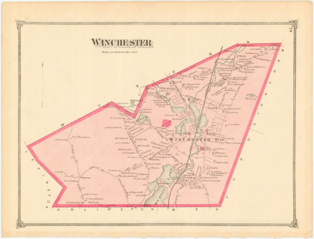 Winchester, Massachusetts 1875