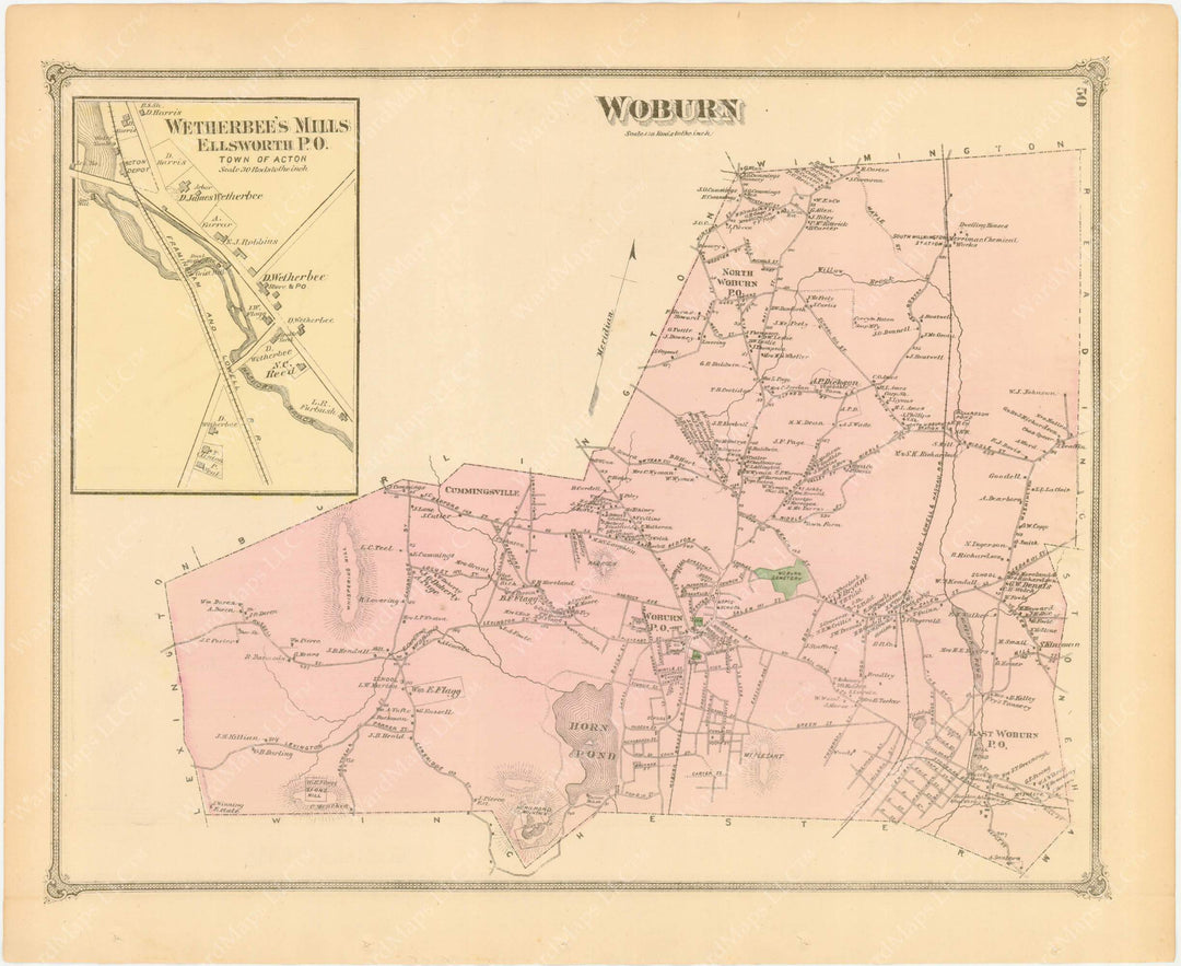 Woburn, Massachusetts 1875