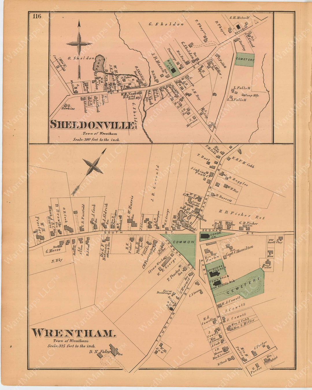 Wrentham, Massachusetts 1876