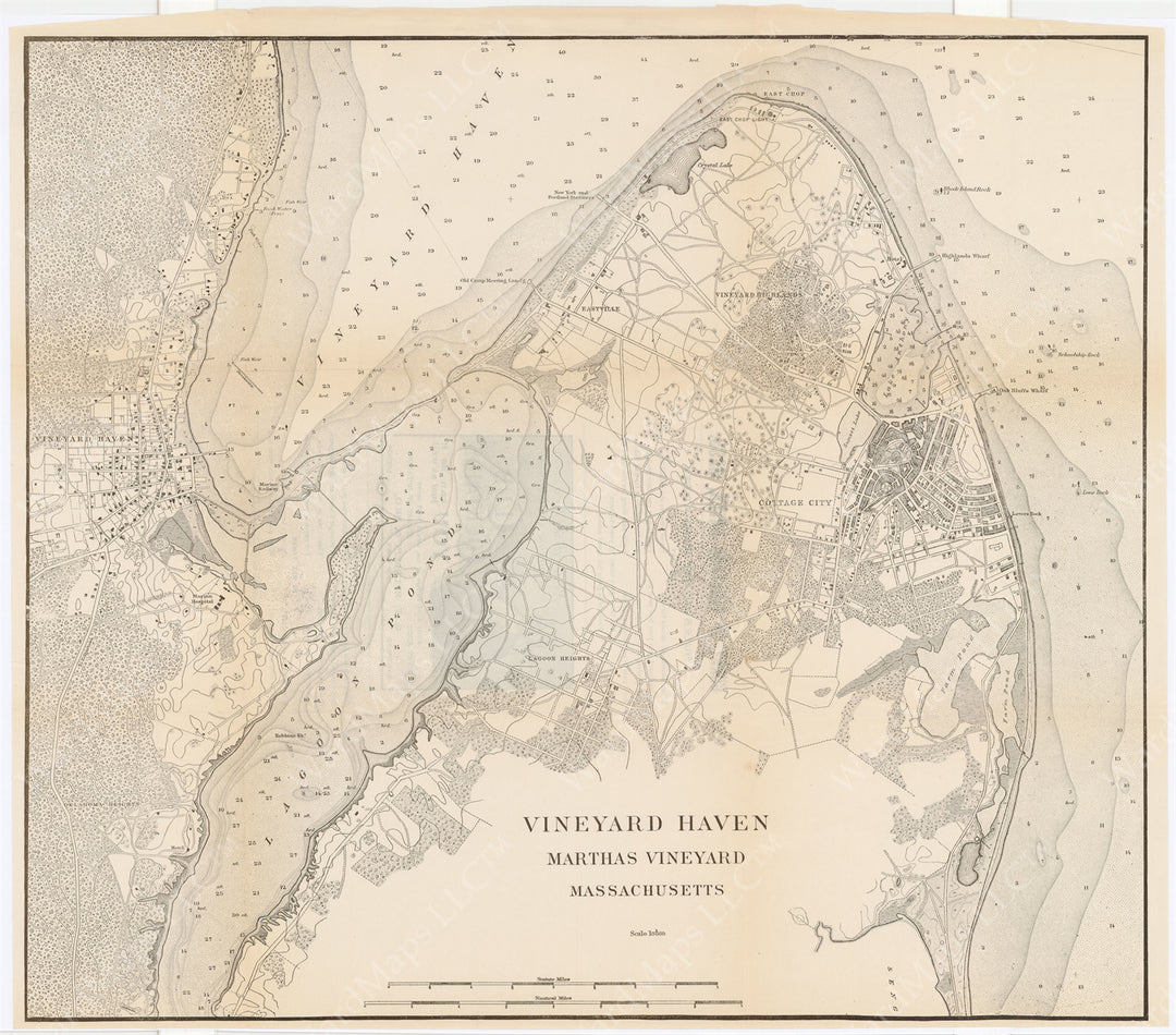 Martha's Vineyard, Massachusetts 1908: Vineyard Haven