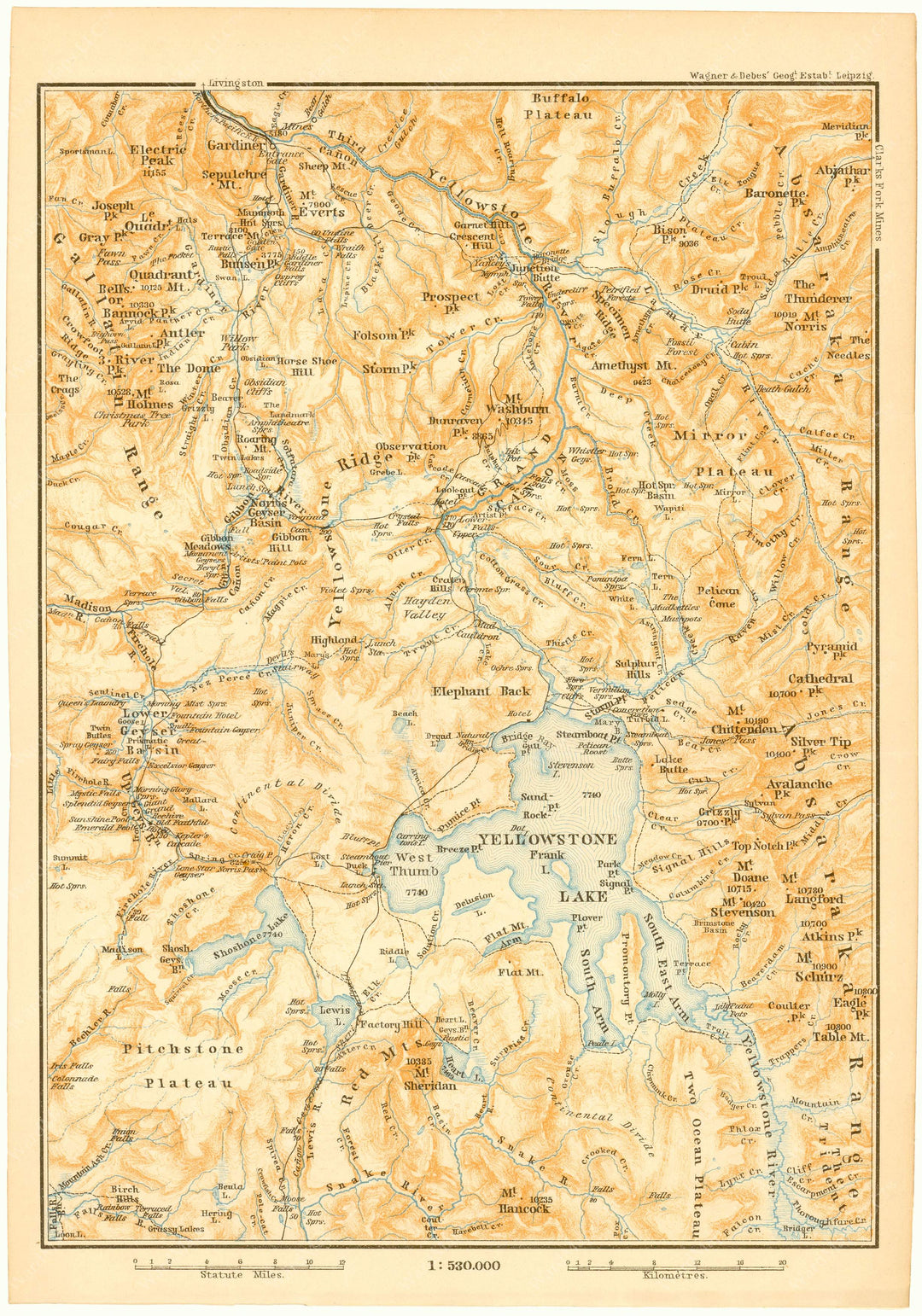 Yellowstone National Park, Wyoming 1904