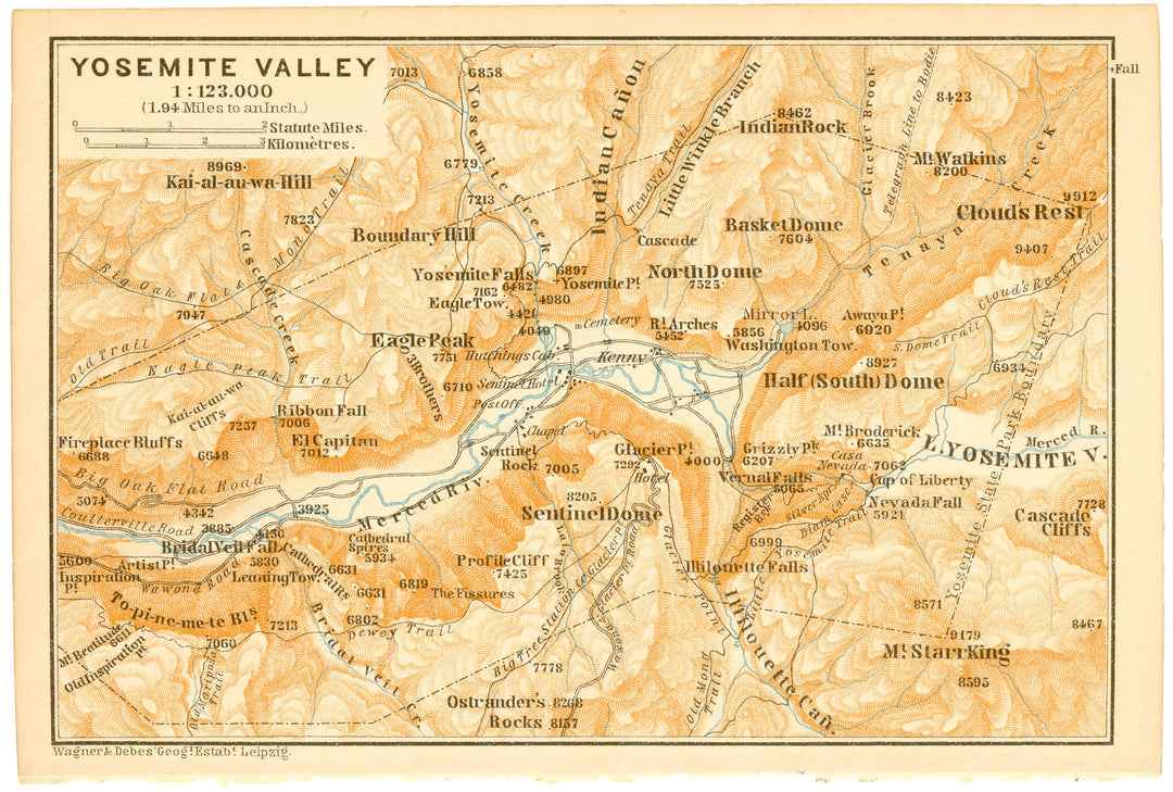 Yosemite, California 1904