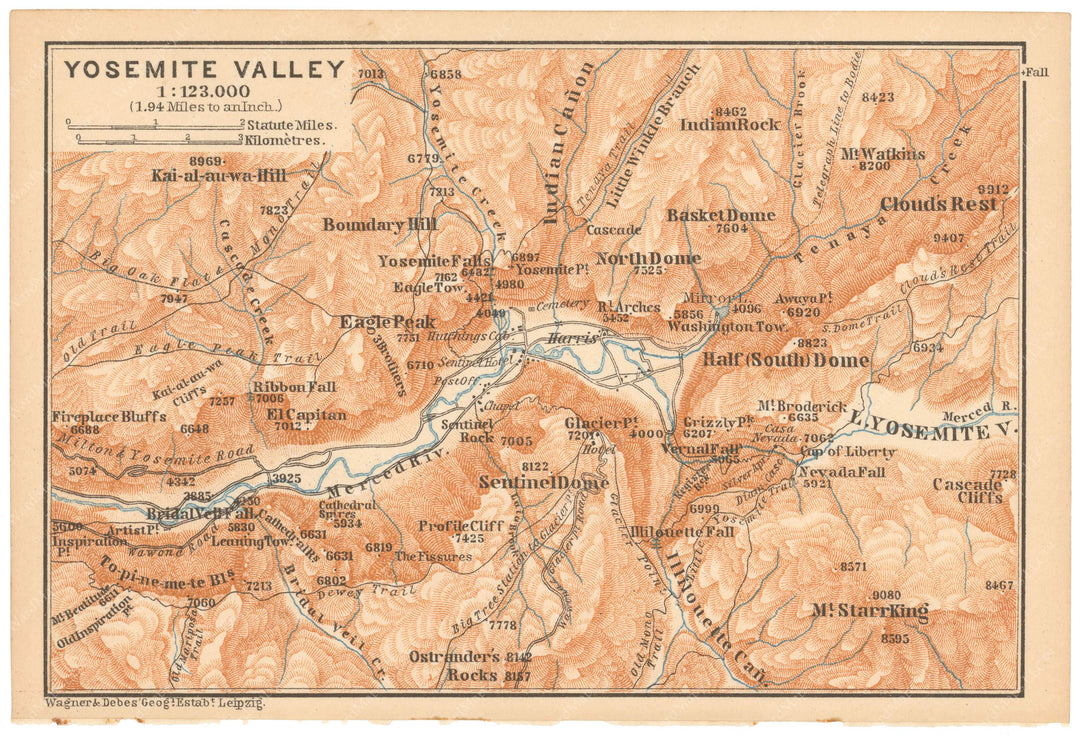 Yosemite, California 1899